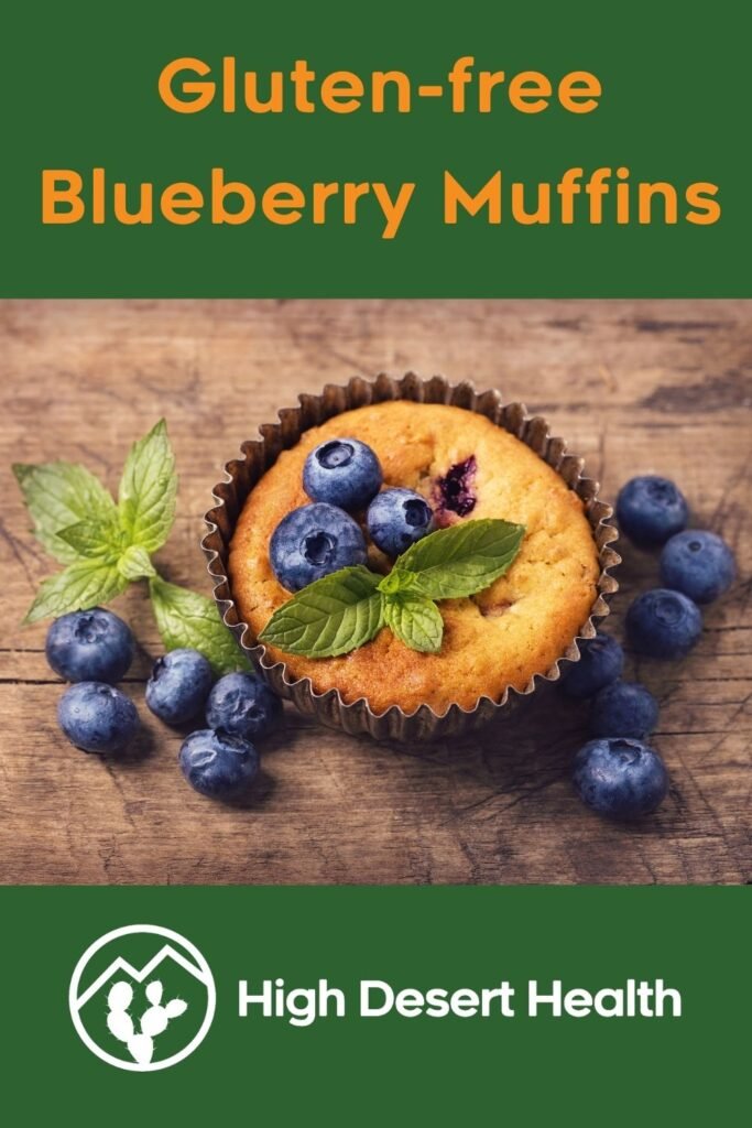 gluten-free blueberry muffins