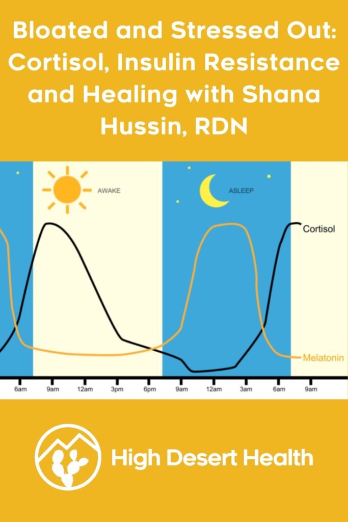 Bloated and Stressed Out: Cortisol, Insulin Resistance and Healing with Shana Hussin, RDN