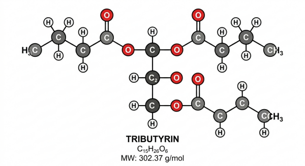 Tributyrin molecule